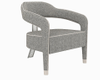 Modern Living room Bedroom armchair, Luxury armchair 