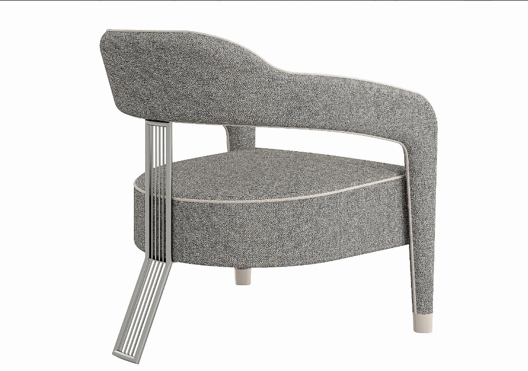 Modern Living room Bedroom armchair, Luxury armchair 