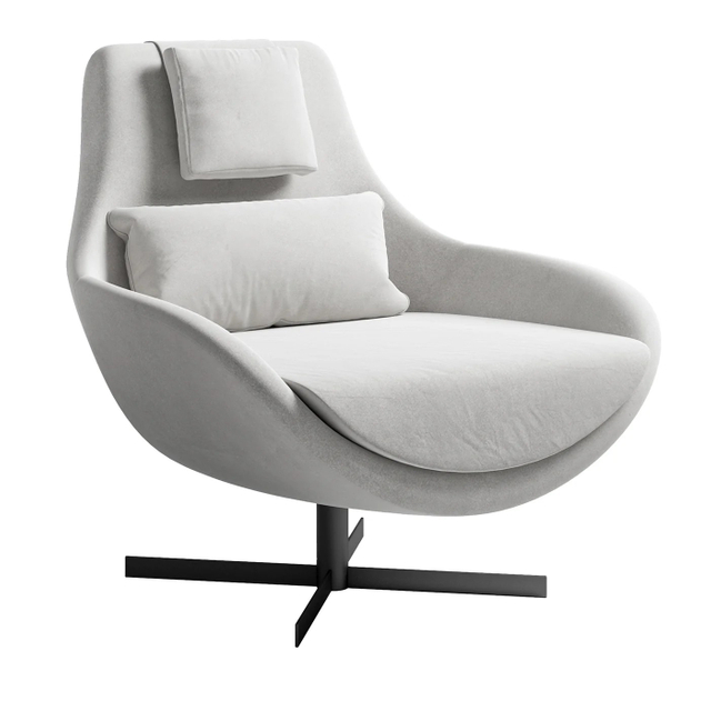 Modern Living room Bedroom armchair, Leisure armchair 
